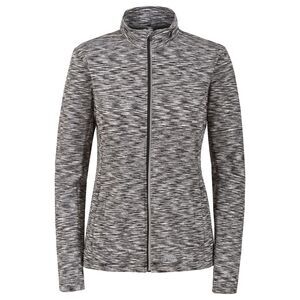 Trespass Womens/Ladies Indira Long Sleeve Full Zip Active Top / Gray Marl